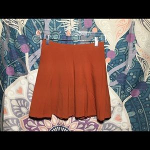 Orange skirt